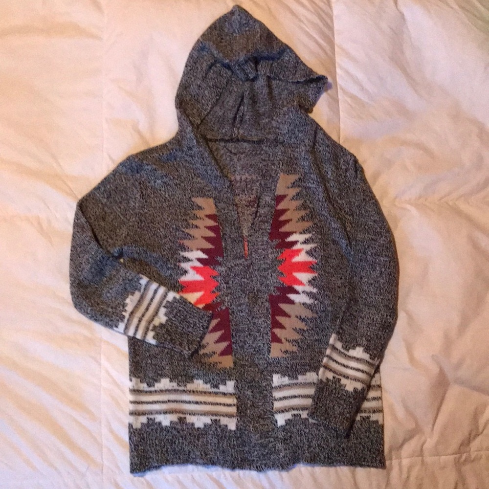 Youth Girls Cardigan Size Medium